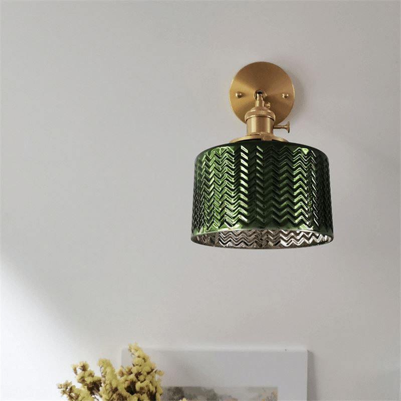 Arandela Vintage Metal e Vidro Iluminação 27 (284,67) Casas Gael 