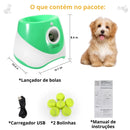 Arremessador Automático De Bolinha Para Cães Buscador de Bolinhas Para Cães Paneshopping.com 