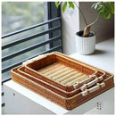 Bandeja Semelhante Ao Vime Para Pão Bandeja Semelhante ao Vime Para Pão Paneshopping.com 