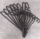 Cabide Reforçado Adulto Preto kit 30 Unidades Cabide Paneshopping.com 