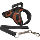 Coleira Pet Peitoral Ultra Resistente Coleira Pet Peitoral Ultra Resistente Paneshopping.com MARROM G 