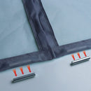 Cortina de porta de tela magnética. 0 casa,mesa e jardim 