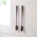 Escova Silicone Flexível para Lavar copo, garrafa e mamadeira. 0 casa,mesa e jardim 