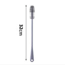 Escova Silicone Flexível para Lavar copo, garrafa e mamadeira. 0 casa,mesa e jardim 