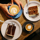 Jarro de café do aço inoxidável. 0 casa,mesa e jardim 