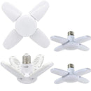 Lâmpada LED dobrável em forma de ventilador. 0 casa,mesa e jardim 