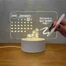 Luminária Criativa de Mesa para Anotações Luminária Criativa de Mesa para Anotações Paneshopping.com 