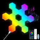 Luminária de LED Hexagonal Controle Remoto TouCloud Luminária de LED Hexagonal Controle Remoto TouCloud Paneshopping.com 