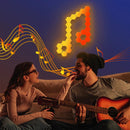 Luminária de LED Hexagonal Controle Remoto TouCloud Luminária de LED Hexagonal Controle Remoto TouCloud Paneshopping.com 