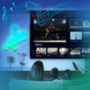 Luminária de LED Hexagonal Controle Remoto TouCloud Luminária de LED Hexagonal Controle Remoto TouCloud Paneshopping.com 