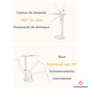 Luminária de Mesa para Estudo LED Recarregável Luminária de Mesa para Estudo LED Recarregável Paneshopping.com 