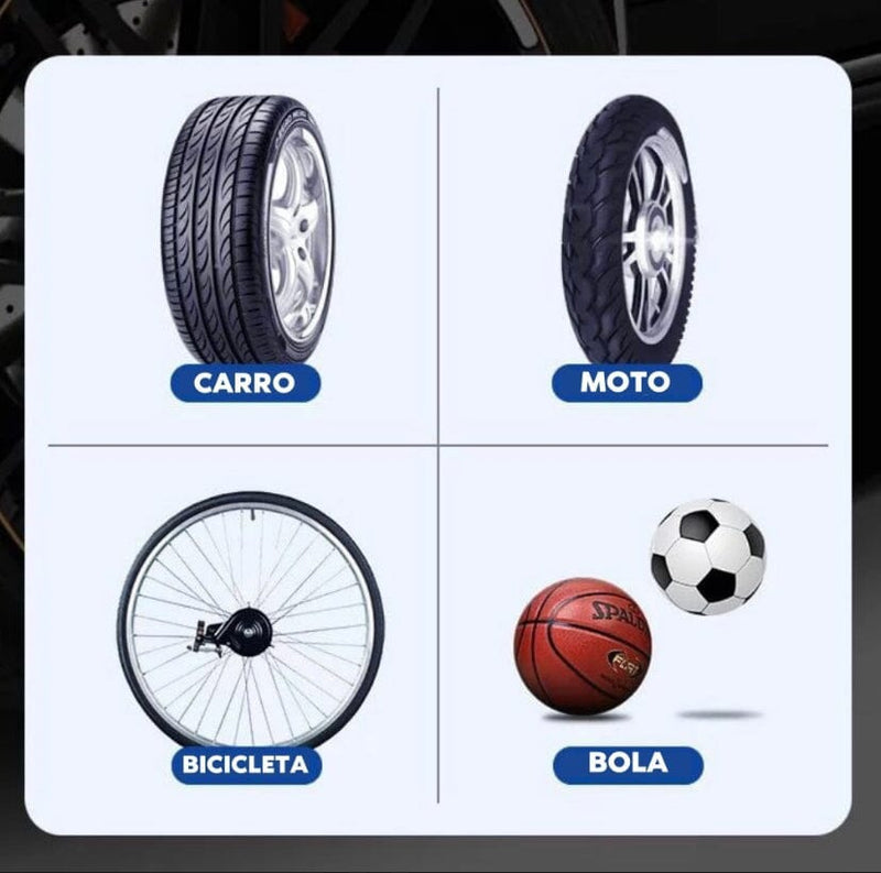 Mini Bomba de Ar Portátil para Carros CASA, COZINHA E DECORAÇÃO 