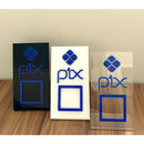 Placa Pix Pagamento QRCode De Mesa Balcão c/ Base - Acrílico 0 shopee 