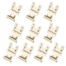 Porta Preço Articulado Pct com 10 Unidades Porta Preço Articulado Paneshopping.com Golden 