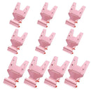 Porta Preço Articulado Pct com 10 Unidades Porta Preço Articulado Paneshopping.com Rose Gold 