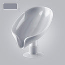 Porta Sabonete Folha Portátil para Banheiro. 0 casa,mesa e jardim Cinza 