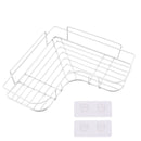 Prateleiras De Armazenamento De Canto De Parede Para O Banheiro. 0 casa,mesa e jardim Branco 