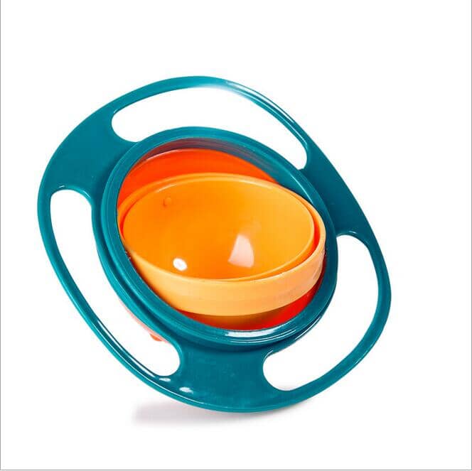 Prato Mágico Infantil Tigela 360 Giro Bowl Bebê Não Derrama Infantil Paneshopping 