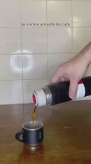 Garrafa Térmica de Café 500ml Isolado Copo de Vácuo de Aço Inoxidável garrafa térmica Paneshopping.com