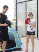 Banco Retrátil Portátil Com Alça - Bolça Banco Colorida