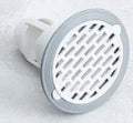 Protetor de ralo para banheiro. 0 casa,mesa e jardim Branco 1pc 