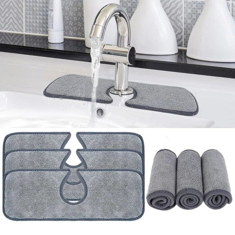 Tapete absorvente torneira de cozinha. 0 casa,mesa e jardim 