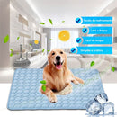 Tapete Gelado Pet Para Cães e Gatos Cães e gatos Meu Bichinho 