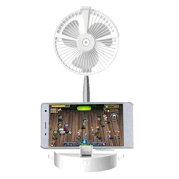 Ventilador Portátil Silencioso Inteligente Com Controle Remoto Ventilador Portátil Silencioso Inteligente - Power Fresh Loja 