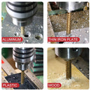 6Pcs Step Drill Bit Saw Drill Bit Set Titanium Milling Cutter 4-12 4-20 4-32mm 3 6 8mm For Woodworking Metal Core Hole Opener 0 Paneshopping.com 