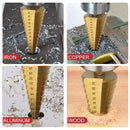 6Pcs Step Drill Bit Saw Drill Bit Set Titanium Milling Cutter 4-12 4-20 4-32mm 3 6 8mm For Woodworking Metal Core Hole Opener 0 Paneshopping.com 