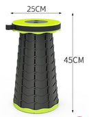 Banco Retrátil Portátil Com Alça - Bolça Banco Colorida Banco Paneshopping.com Amarelo com Preto 