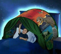 Cabana Mágica - Kids Fun Camping Brinquedos 036 Divino Produto Dinossauro 