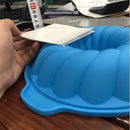 Cake Silicone Mold 9 Inch Gear Shape Mousse Cake Bakeware DIY Toast Bread Baking Tool Chocolate Mold Jelly Pudding Mold 0 Paneshopping.com 