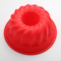 Cake Silicone Mold 9 Inch Gear Shape Mousse Cake Bakeware DIY Toast Bread Baking Tool Chocolate Mold Jelly Pudding Mold 0 Paneshopping.com red 