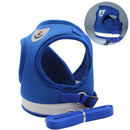 Colete Regulável e Super Confortável para Cachorro e gato 0 NACIONA1SS Azul P(30-40cm 1.5-3KG) 