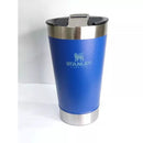 Copo Térmico Com Abridor na Tampa 0 shopee AZUL 