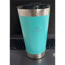 Copo Térmico Com Abridor na Tampa 0 shopee VERDE AGUA 