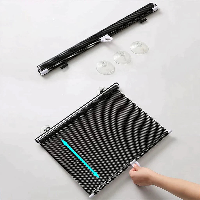 Cortina Com Ventosas Para Janela Sala De Estar Cozinha Quarto Escritorio Protetor Solar Persiana 50x125cm Minha loja 