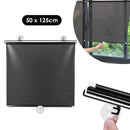 Cortina Com Ventosas Para Janela Sala De Estar Cozinha Quarto Escritorio Protetor Solar Persiana 50x125cm Minha loja 