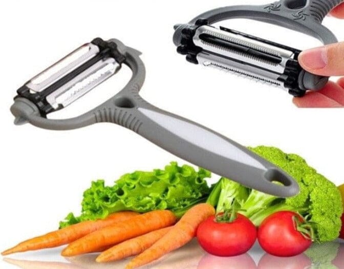 Descascador Multifuncional 3 Em 1 Lâminas Inox 0 NACIONA1SS 