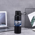 Garrafa Térmica 0 NACIONA1SS Preto 850ml 