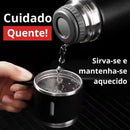 Garrafa Térmica de Café 500ml Isolado Copo de Vácuo de Aço Inoxidável garrafa térmica Paneshopping.com 