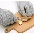 Grey Safety Work Gloves Level 5 Cut Proof Stab Resistant Glove Kitchen Butcher Gloves for Fishing Gardening Tools 0 Paneshopping.com 