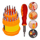 Kit Ferramenta Jogo De Chave Precisão 31 Em 1 0 NACIONA1SS 