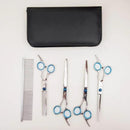 Kit Tesouras Profissionais Para Tosa Pet Aço Inox Prata Minha loja 