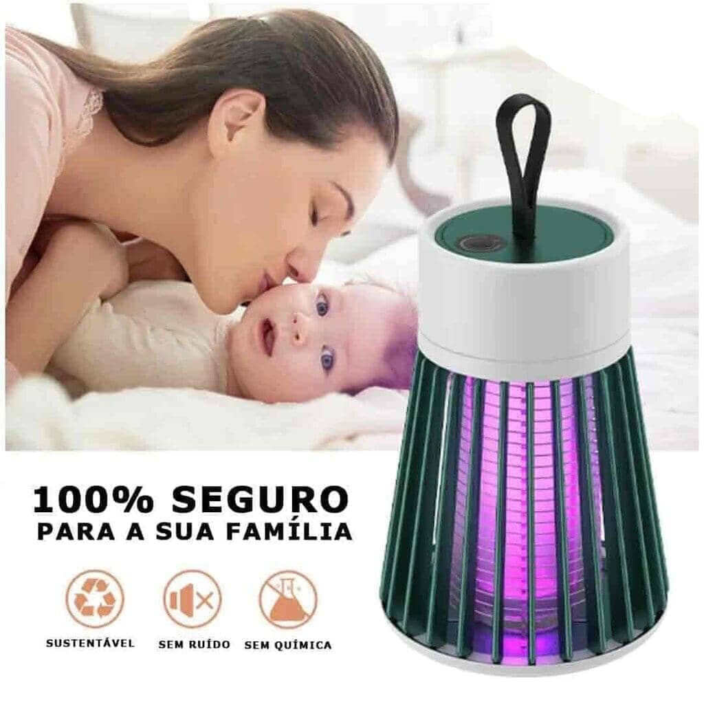 Lâmpada Mata Mosquitos - Anti Mosquitos Ultra Maxx