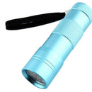 Lanterna 12 Leds Luz Negra Ultra Violeta de Aluminio Minha loja 