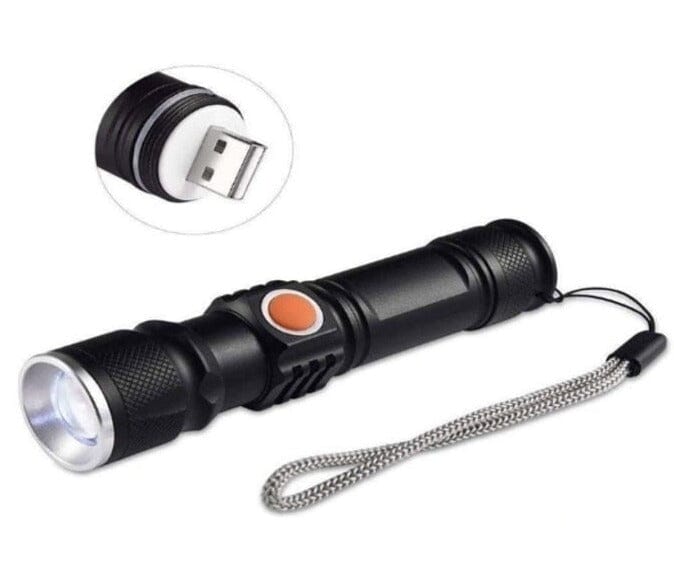 Lanterna Profissional Led Usb Recarregável 0 NACIONA1SS 