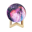 Luminaria Planetaria Abajur Planeta 3D Colorida Touch Vermelho Minha loja 