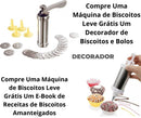 Máquina de Fazer Biscoitos e Petit Four Manual Ultra Maxx *Leve Grátis Um E-book de Receitas de Biscoitos Amanteigados + Um Decorador De Biscoitos Em Inox 0 Paneshopping.com 